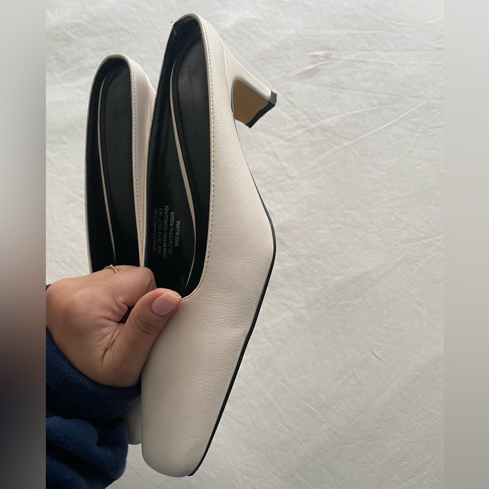 FRENCH CONNECTION white / cream shoes - Picture 5 of 10